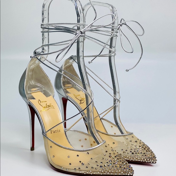 CHRISTIAN LOUBOUTIN MAIA LABELLA 100 MM SPECCHIO - Picture 5 of 8